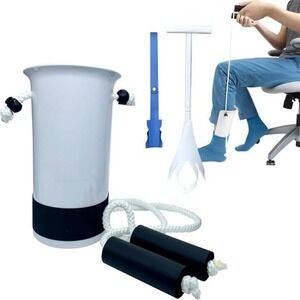 3 Piece Sock Aid Kit Compression Stocking Donning Device Helper